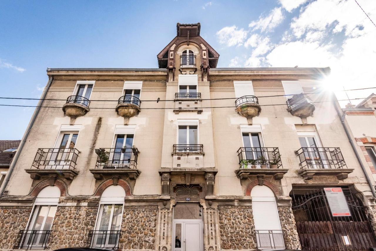 Appartement Cosy A 10 Min A Pieds De La Gare Reims Exteriör bild